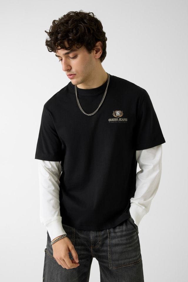 Camiseta con logo estampado