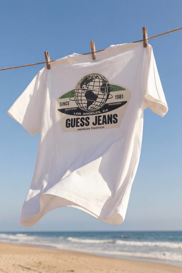 Camiseta con logo estampado