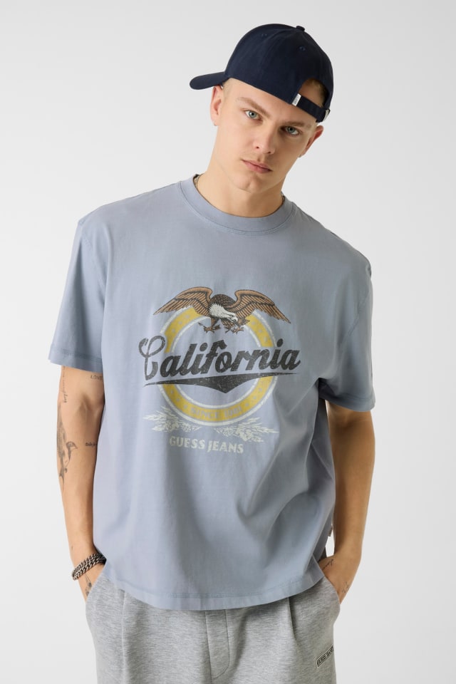 Camiseta estampada oversize