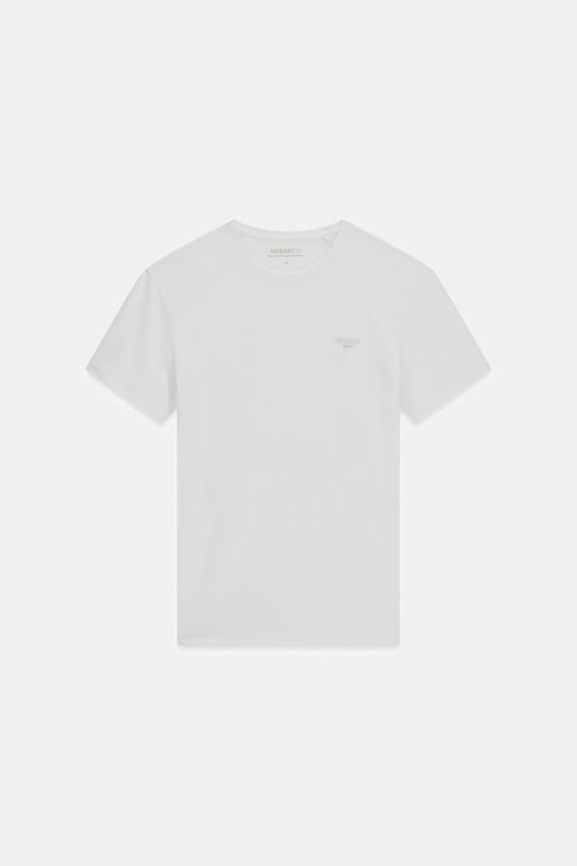 T-shirt de mistura de algodão
