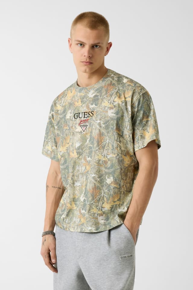 Camiseta con logo estampado