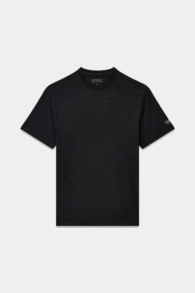 T-shirt em mistura de algodão