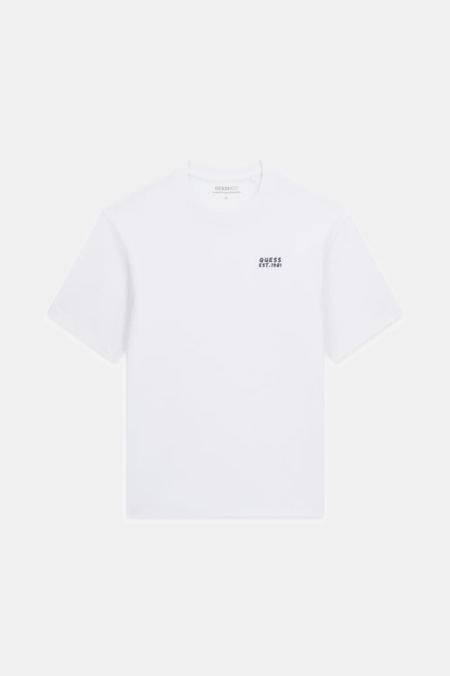 T-shirt com logo oversized