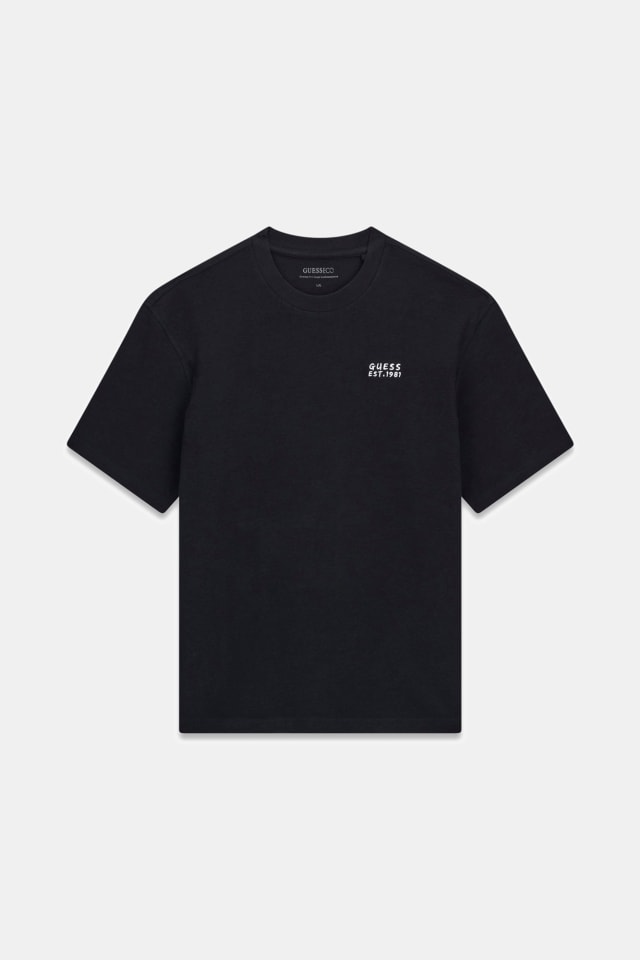 Camiseta con logo oversize
