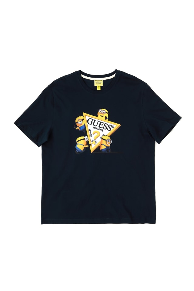 GJ X Minions baskılı tişört