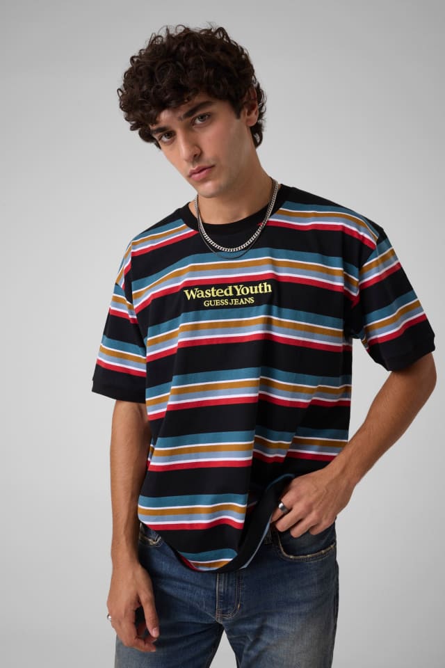 Striped t-shirt GJ x Wasted Youth
