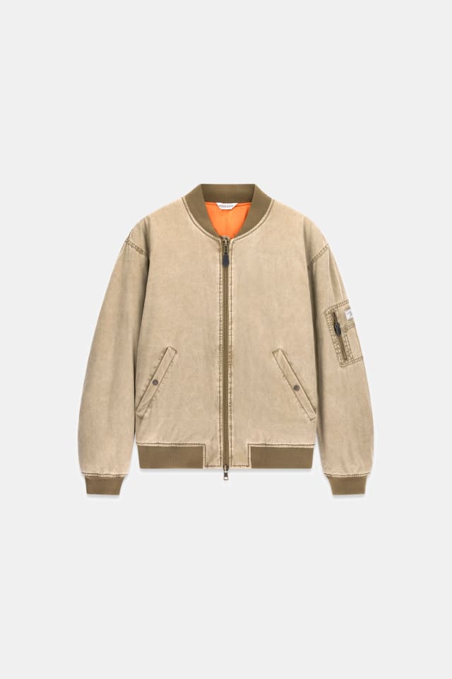 Jaqueta bomber acolchoada