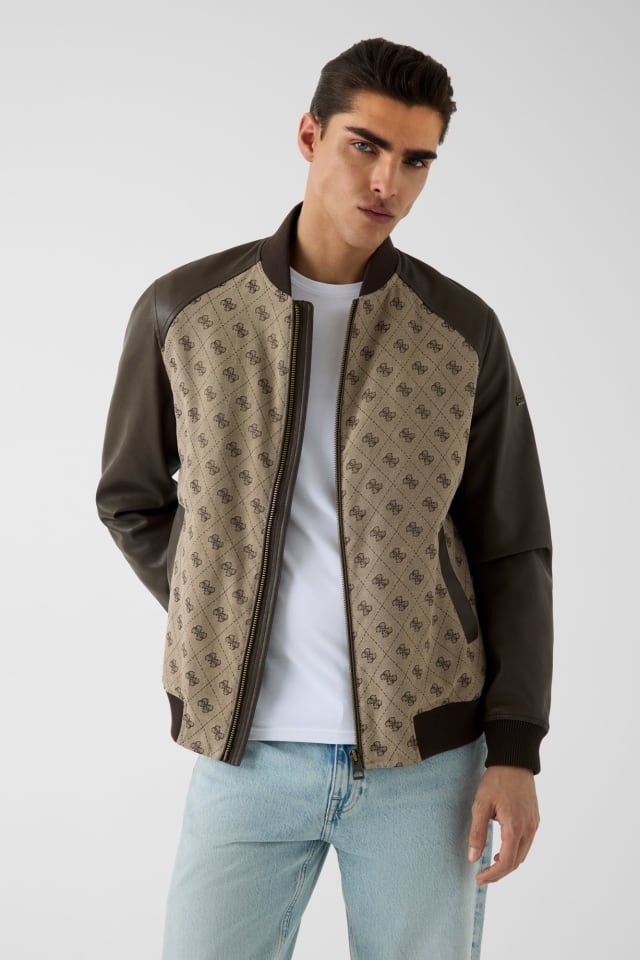 Monogram bomberjack