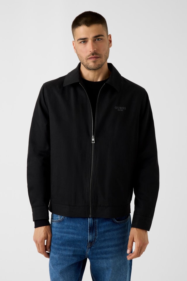 Chaqueta con logo lateral