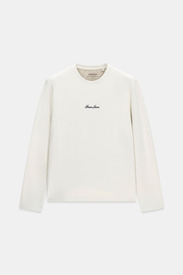 Camiseta de manga larga con logo