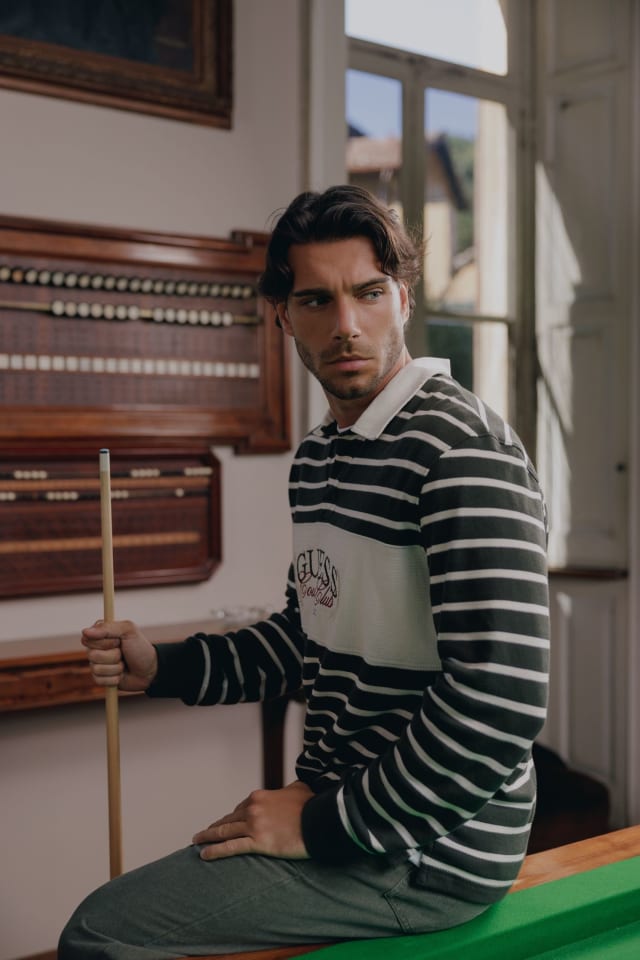 Polo listrado