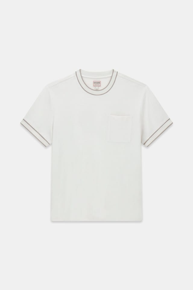 T-shirt de mistura de algodão