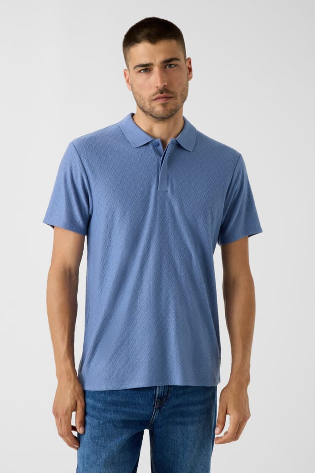 Polo jacquard