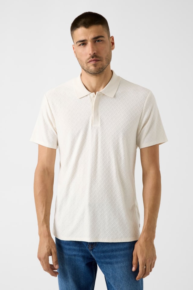 Polo jacquard