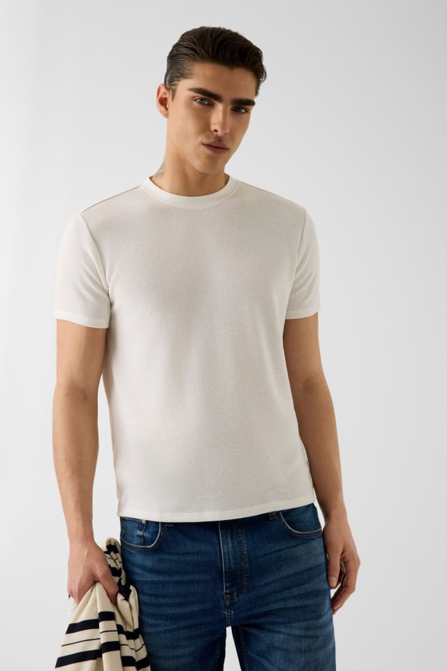 Camiseta de malha