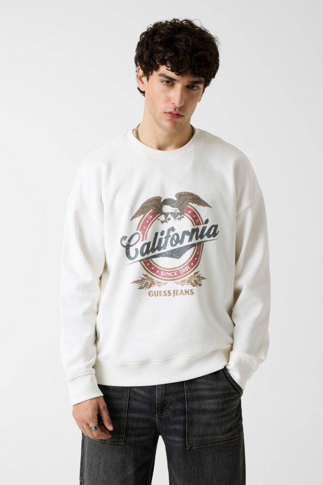 Sudadera con logo estampado