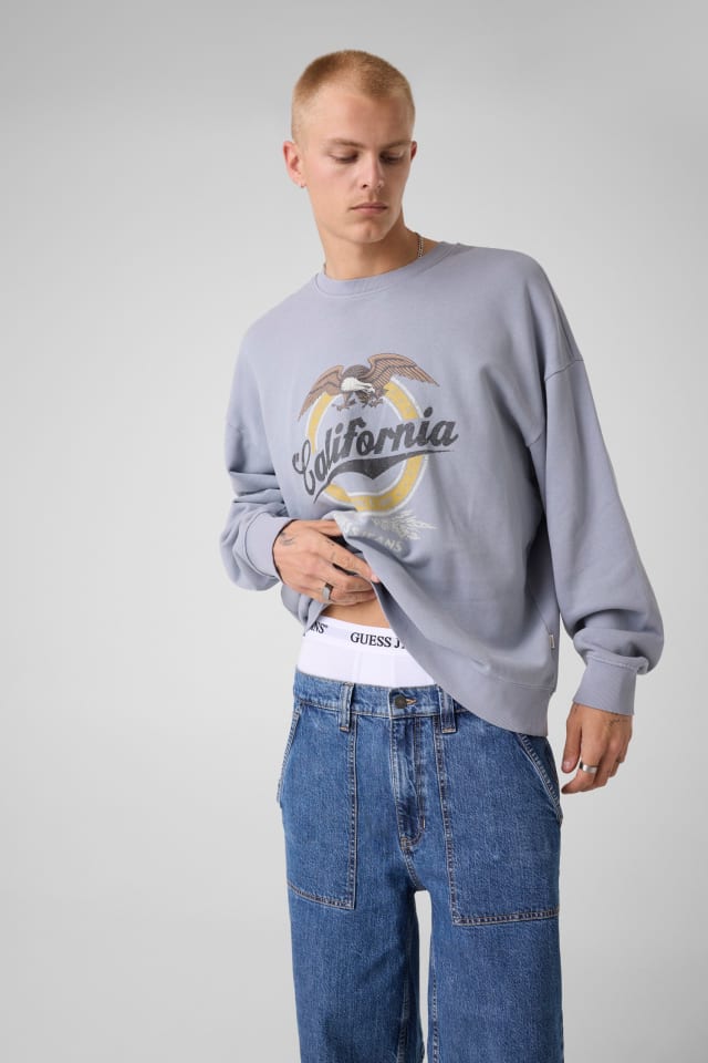 Sudadera con logo estampado