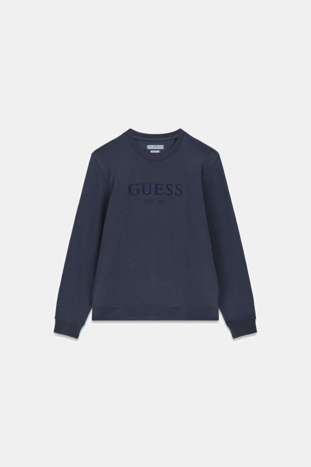 Sweatshirt com logo bordado