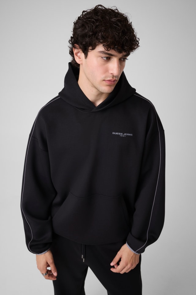 Sweatshirt em mistura de viscose