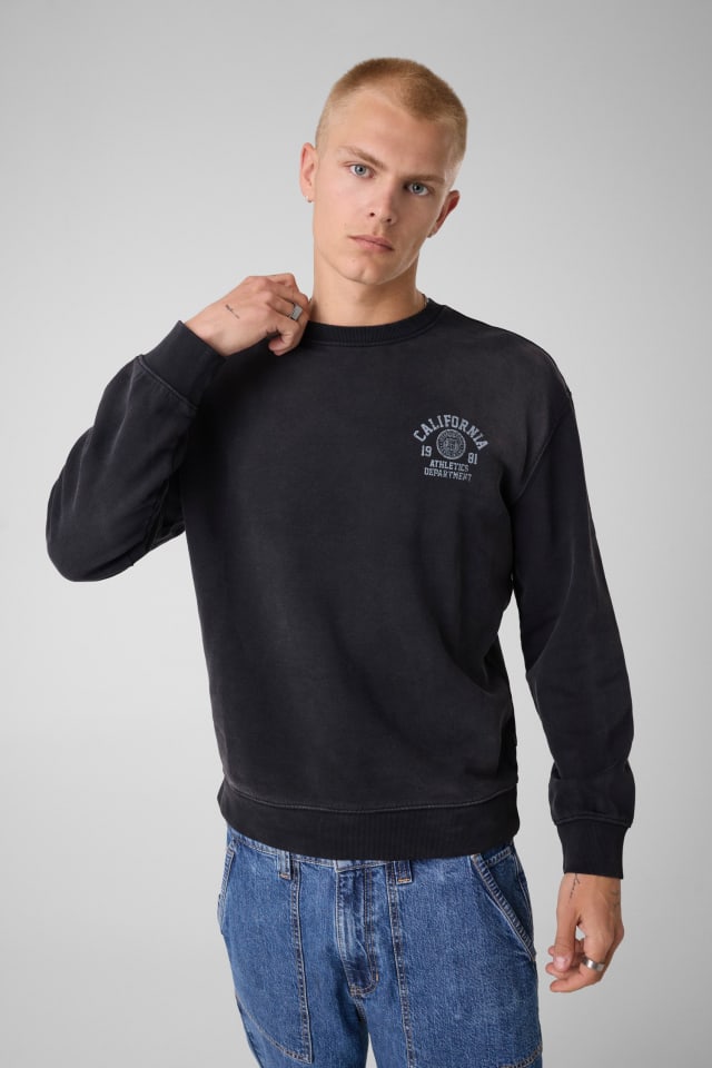 Sweatshirt com logo impresso