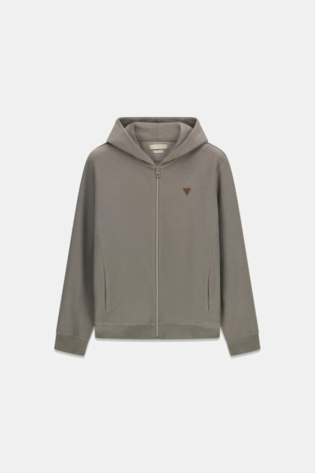 Sudadera con parche de logo