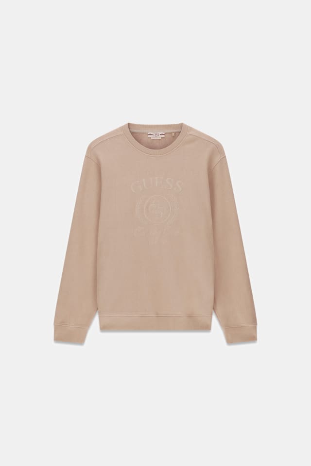 Sudadera con logo bordado