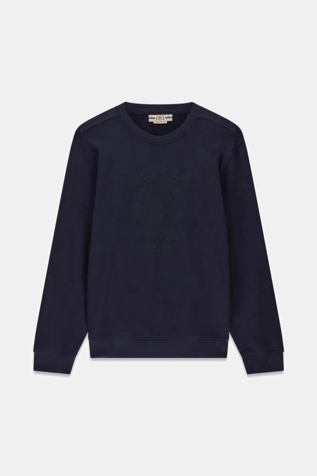 Sudadera con logo bordado