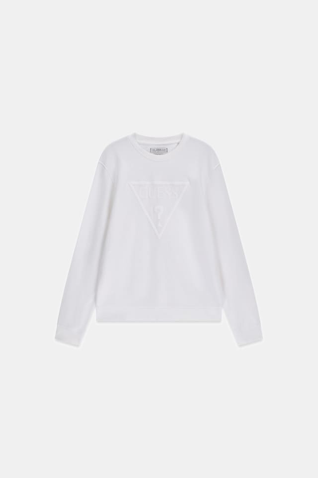 Sweatshirt com logo bordado
