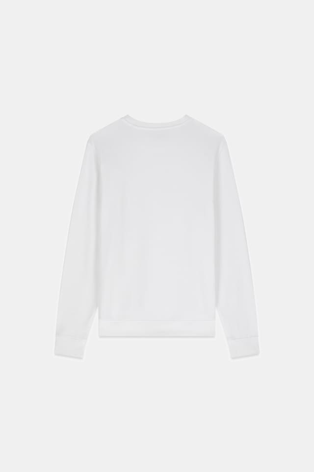 Sweatshirt com logo bordado