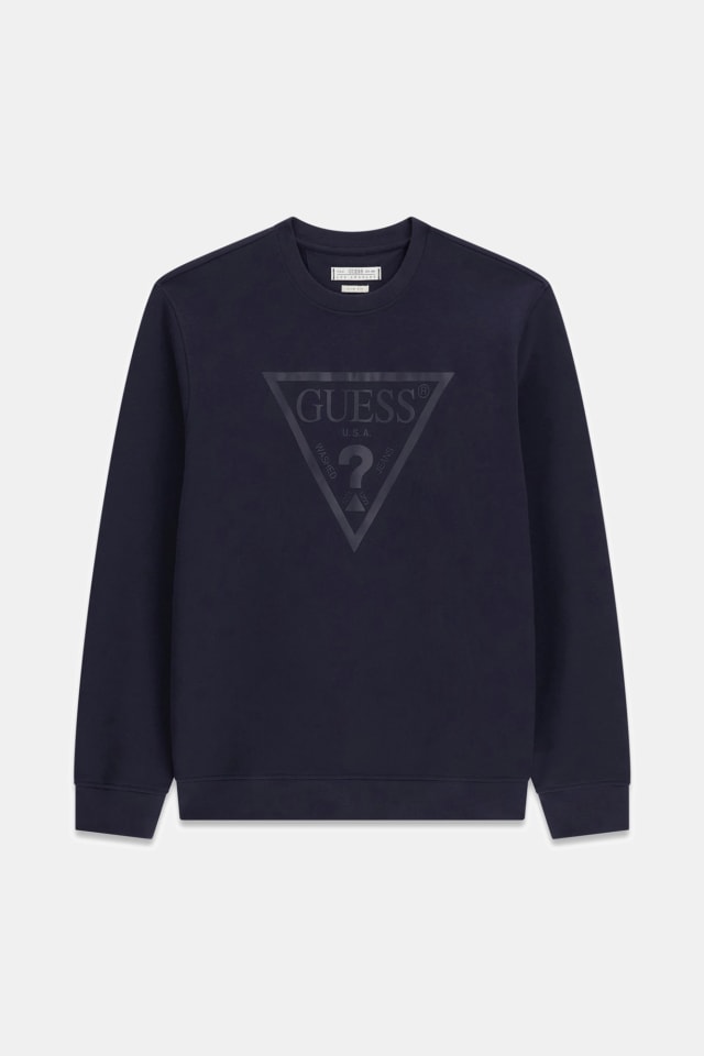 Sweatshirt com logo bordado