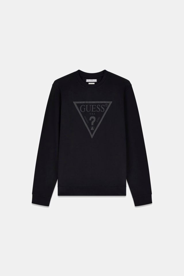 Sweatshirt com logo bordado