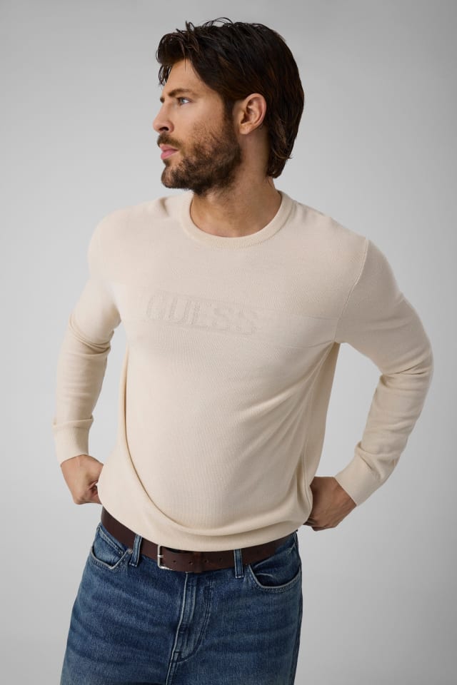 Viscose-blend sweater