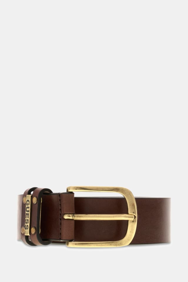 Genuine leather belt