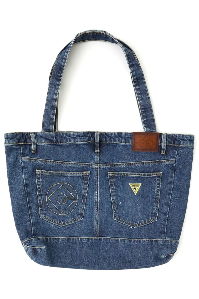 GJ X Minions Bolsa Tote de Denim