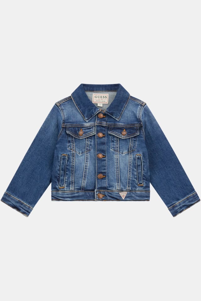 Blusão de ganga regular fit