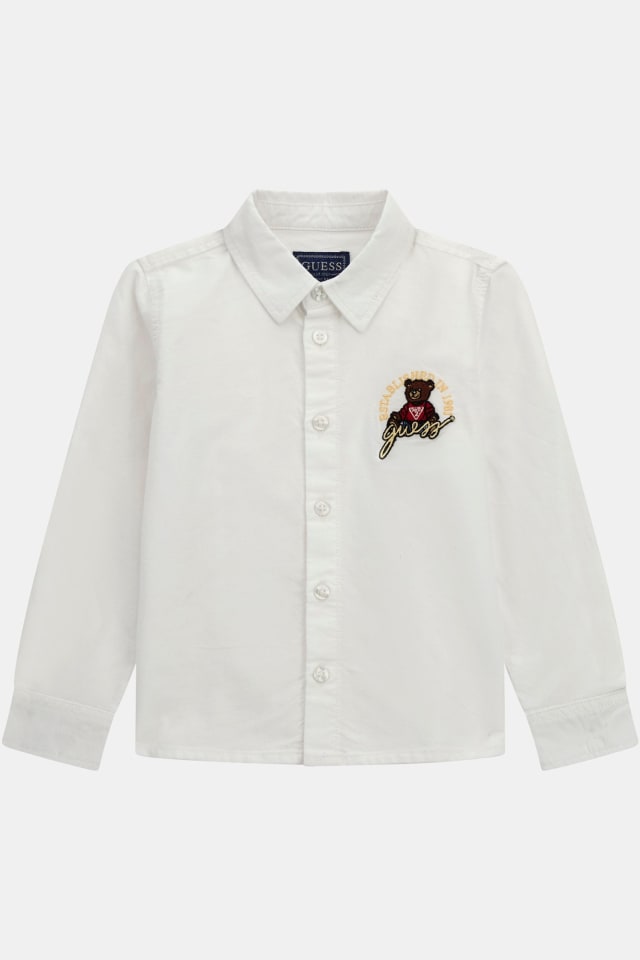 Camisa de Oxford bordada