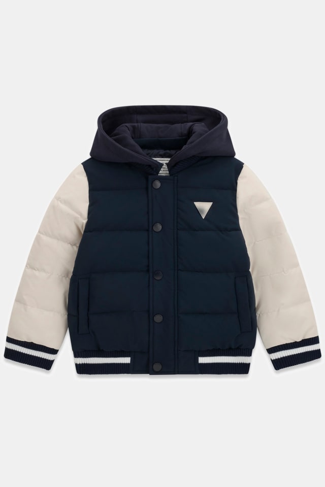 Daunenjacke mit Kapuze
