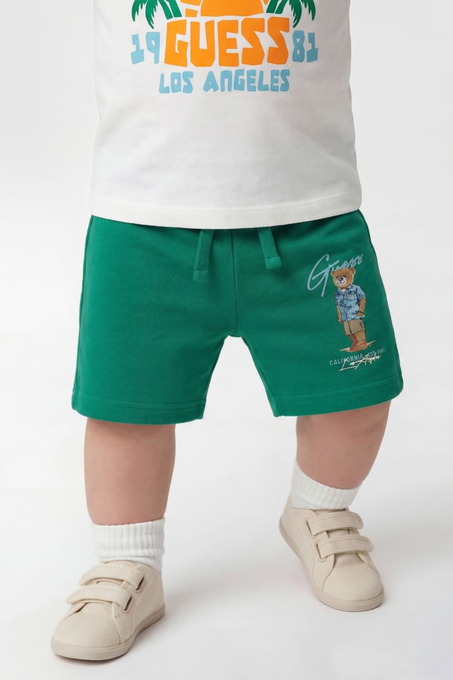 Pantalones cortos de oso de peluche