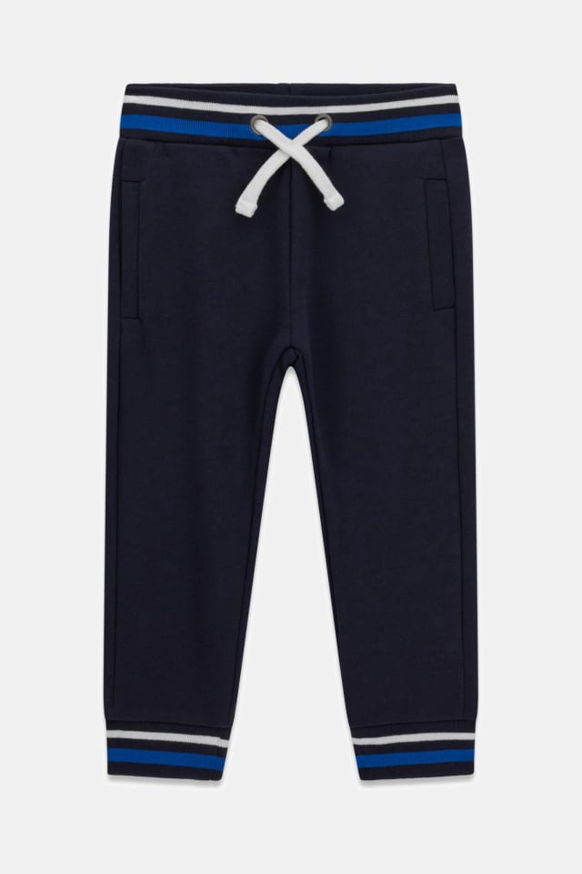 Pantalones con logo bordado