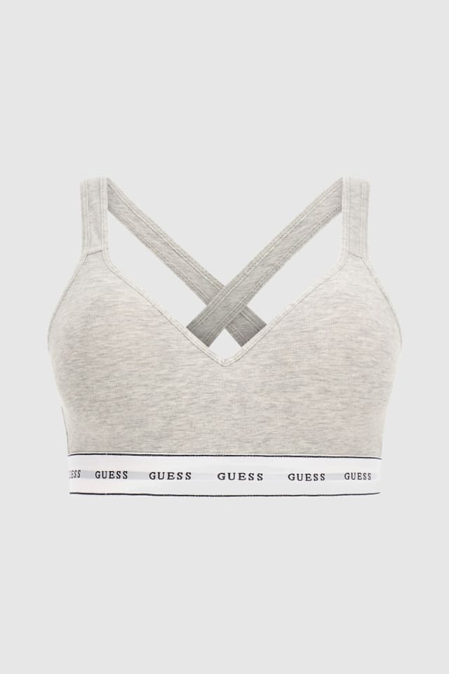Bralette con banda logotipo Carrie