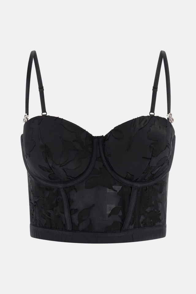 Bustier de chifón Mara