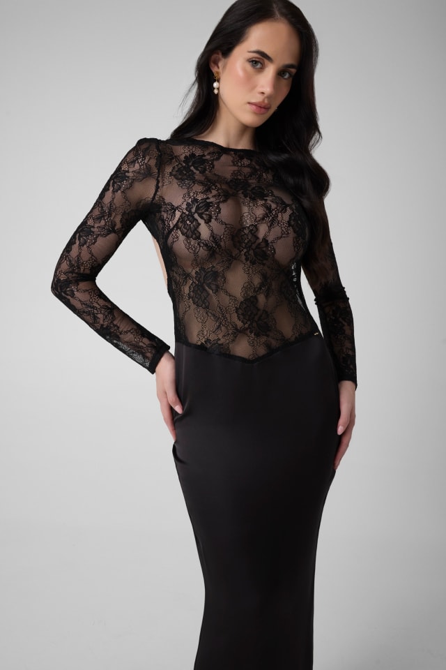Vestido de renda Briseide
