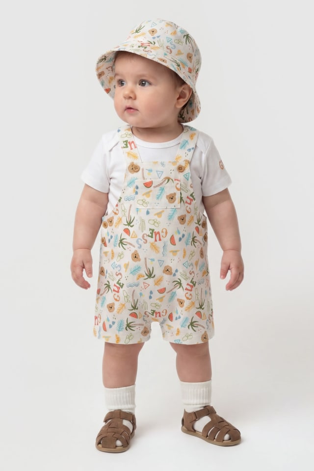 Ensemble seau, body et combishort