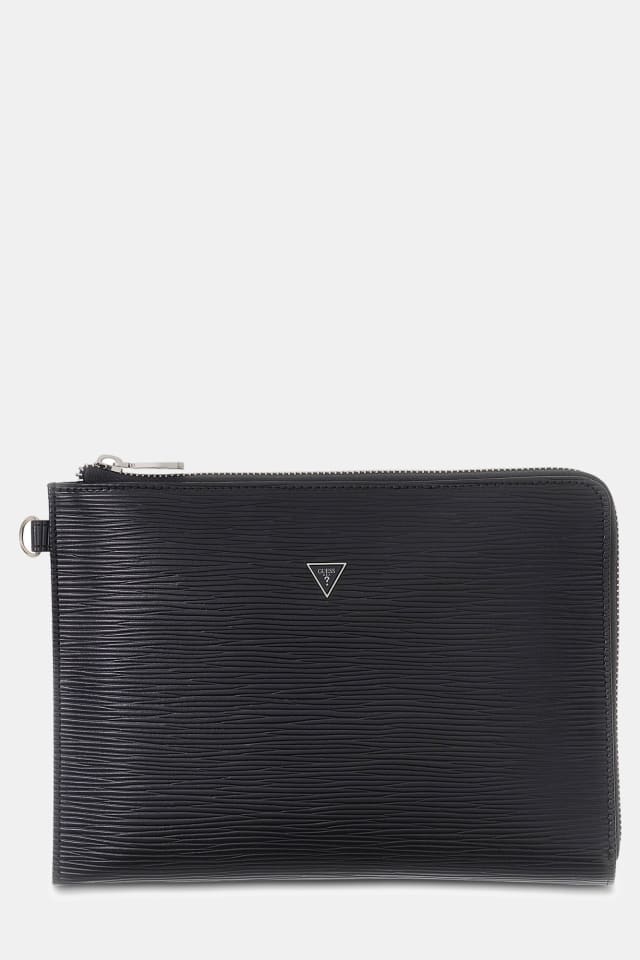 Leather Milano Clutch Medium
