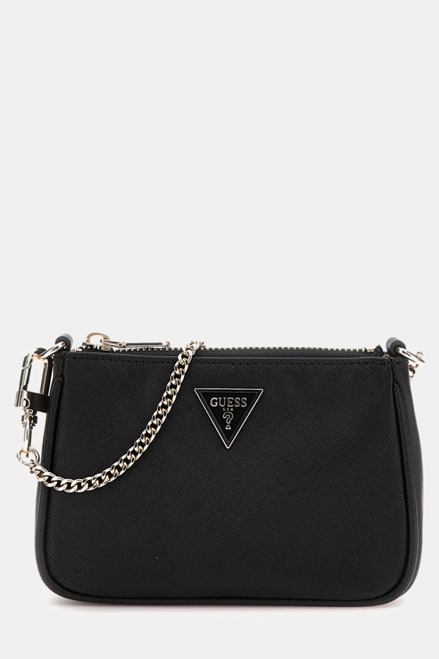 Mini torebka pouch wz&oacute;r Saffiano