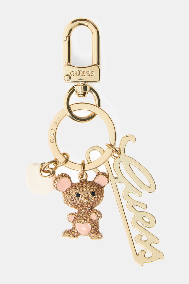 Logo-Script Teddy Keychain