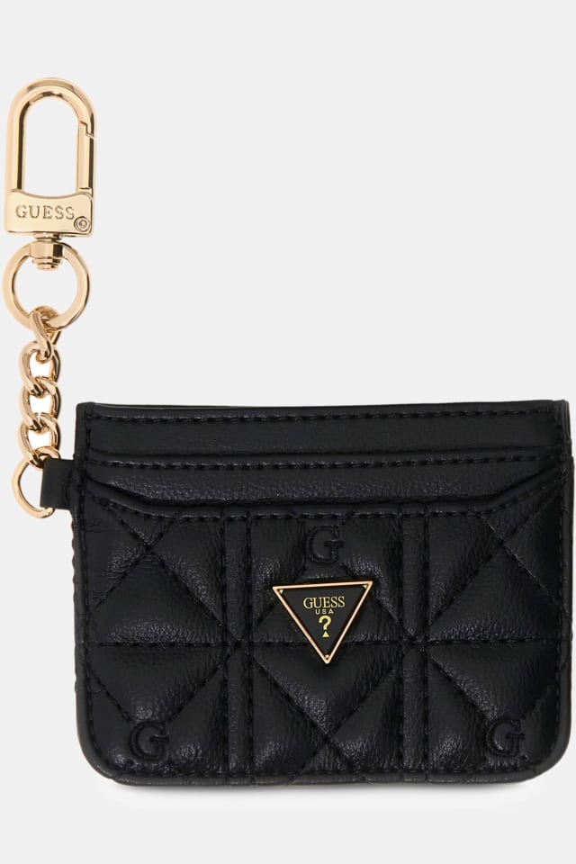 Logo Quilted Wallet