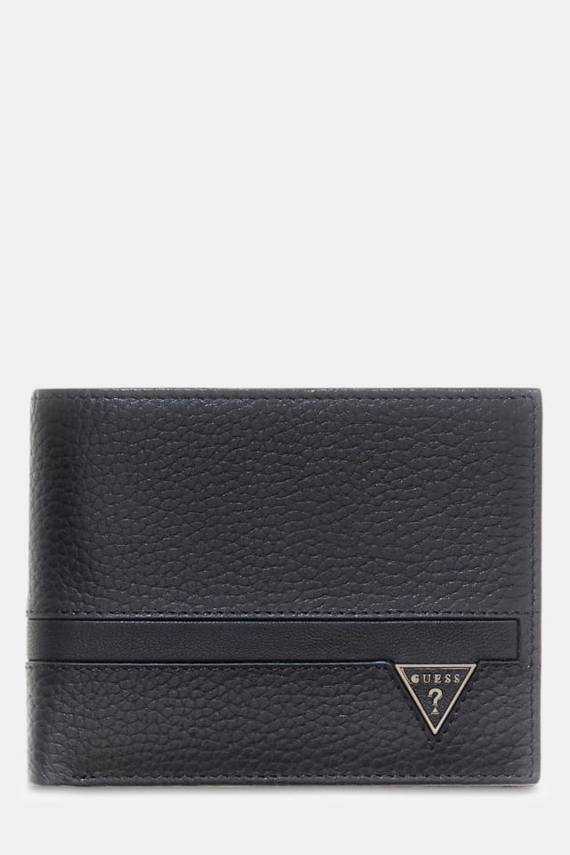 Portefeuille en cuir véritable Monaco