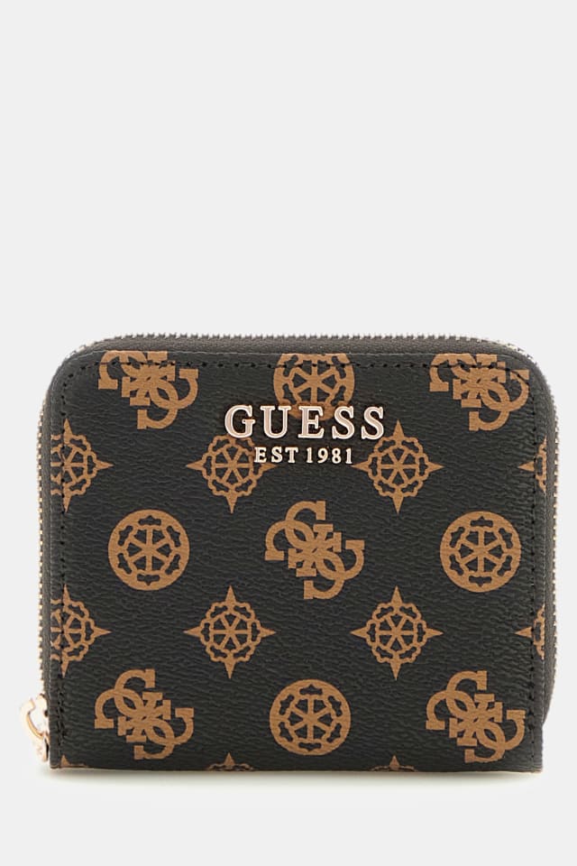 Laurel 4G peony logo mini wallet