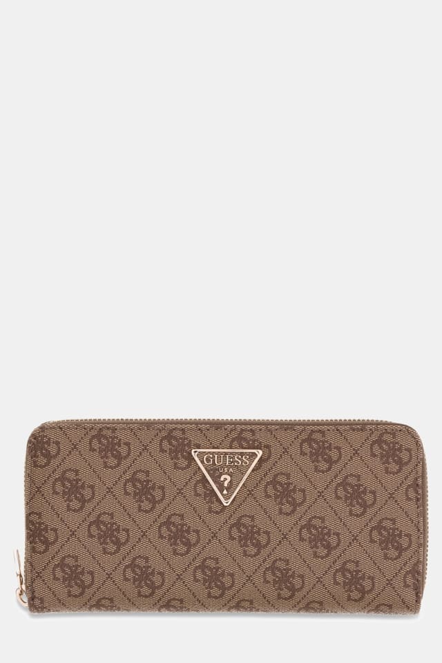Maxi cartera Laurel con logotipo 4G